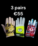 predator gloves x 3 (mixed colours)