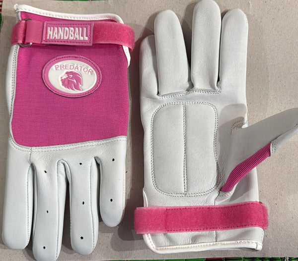 Pink Predator padded gloves