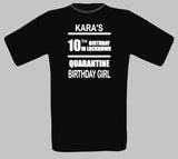Quarantine Birthday shirt