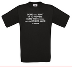 T shirt, some people