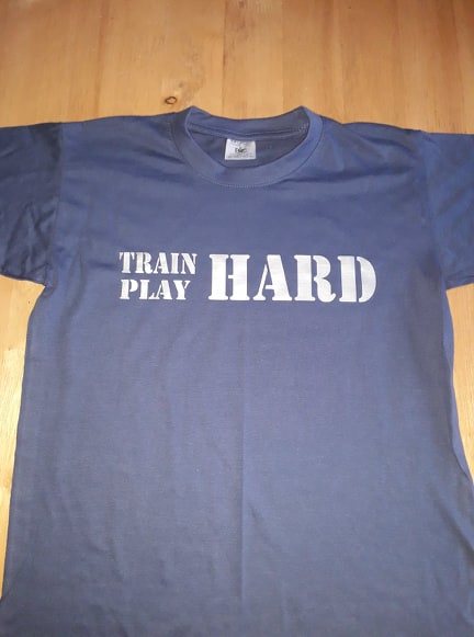 Train hard.